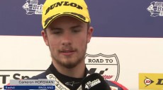 Top 3 reaction | Race 2, Round 4: Snetterton Circuit 2019 | British Talent Cup