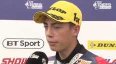 Top 3 reaction | Race 1, Round 4: Snetterton Circuit 2019 | British Talent Cup