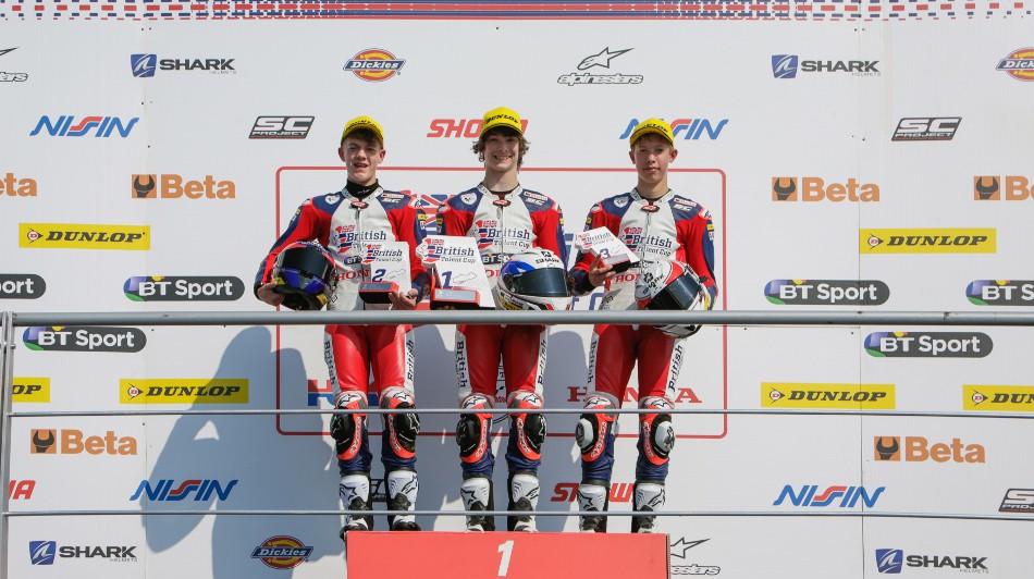 Podium Race 3 Donington