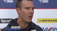 Dani Ribalta debriefs Race 1 at Silverstone Circuit