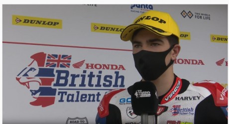 Top 3 Reaction Race 2 | Round 02: Snetterton | 2020 British Talent Cup