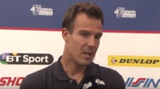 Dani Ribalta debriefs Race 1 at Snetterton