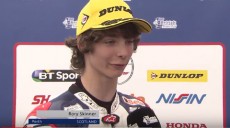 Rory Skinner wins the first race of round 2 in Donington Park