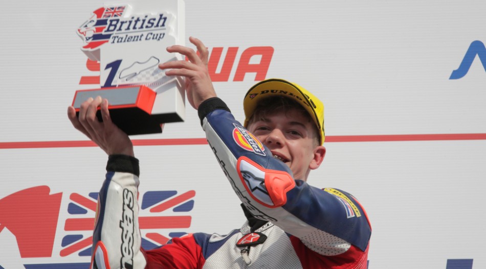 Max Cook winner race 2