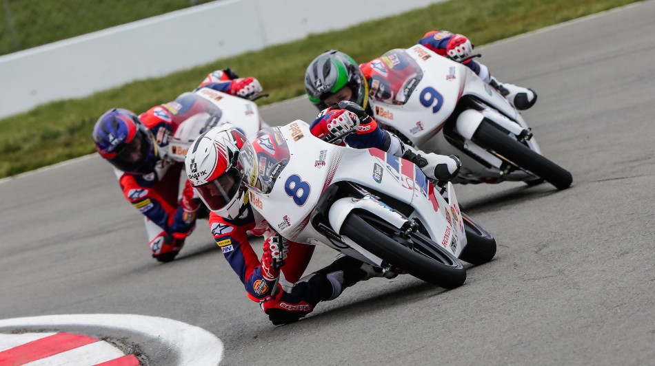 Strudwick hit the front and took control in Race 1